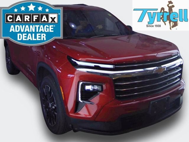 Radiant Red Tintcoat 2025 Chevrolet Traverse SUV / Crossover Four-Wheel Drive Automatic
