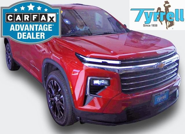 Radiant Red Tintcoat 2025 Chevrolet Traverse SUV / Crossover Four-Wheel Drive Automatic