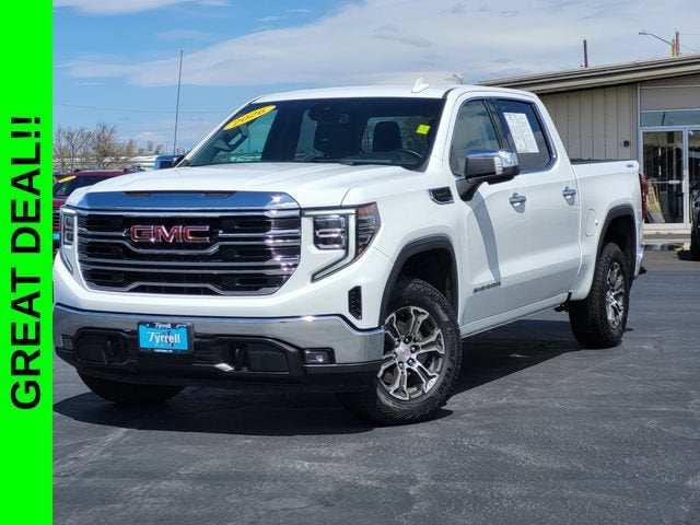 Summit White 2026 GMC Sierra 1500 Pickup Truck Four-Wheel Drive Automatic