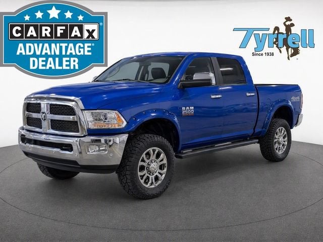 Blue 2018 RAM 2500 Pickup Truck Four-Wheel Drive 6-Speed Automatic