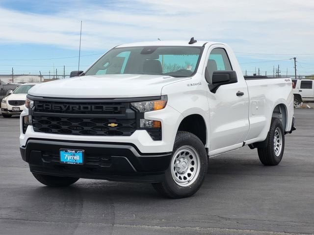 Summit White 2026 Chevrolet Silverado 1500 Pickup Truck Four-Wheel Drive Automatic