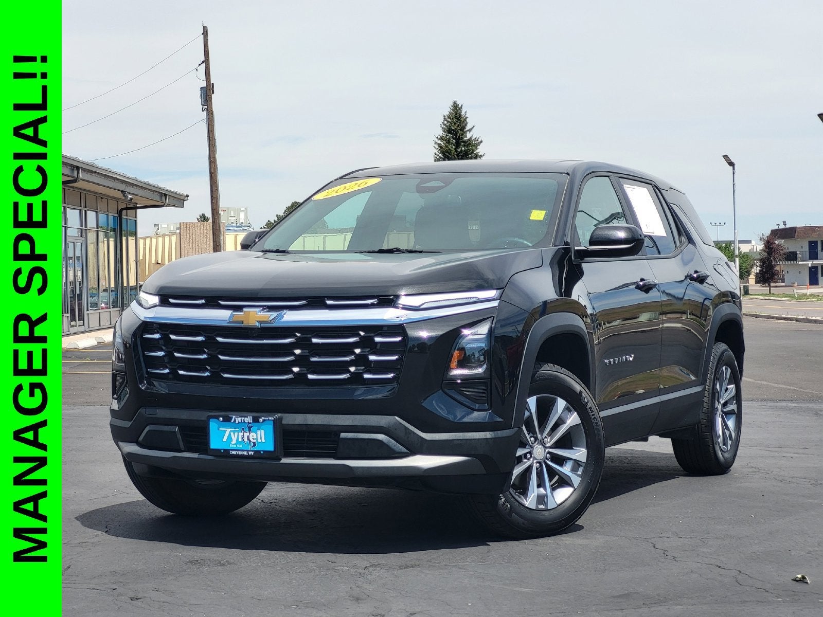 Mosaic Black Metallic 2026 Chevrolet Equinox SUV / Crossover Four-Wheel Drive Automatic