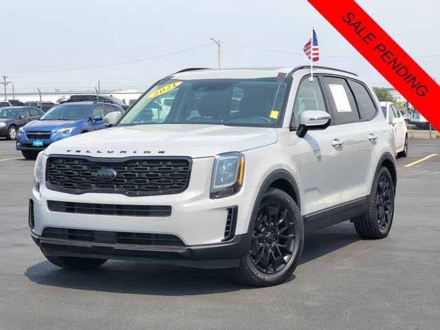 Gray 2021 Kia Telluride SUV / Crossover All-Wheel Drive 8-Speed Automatic