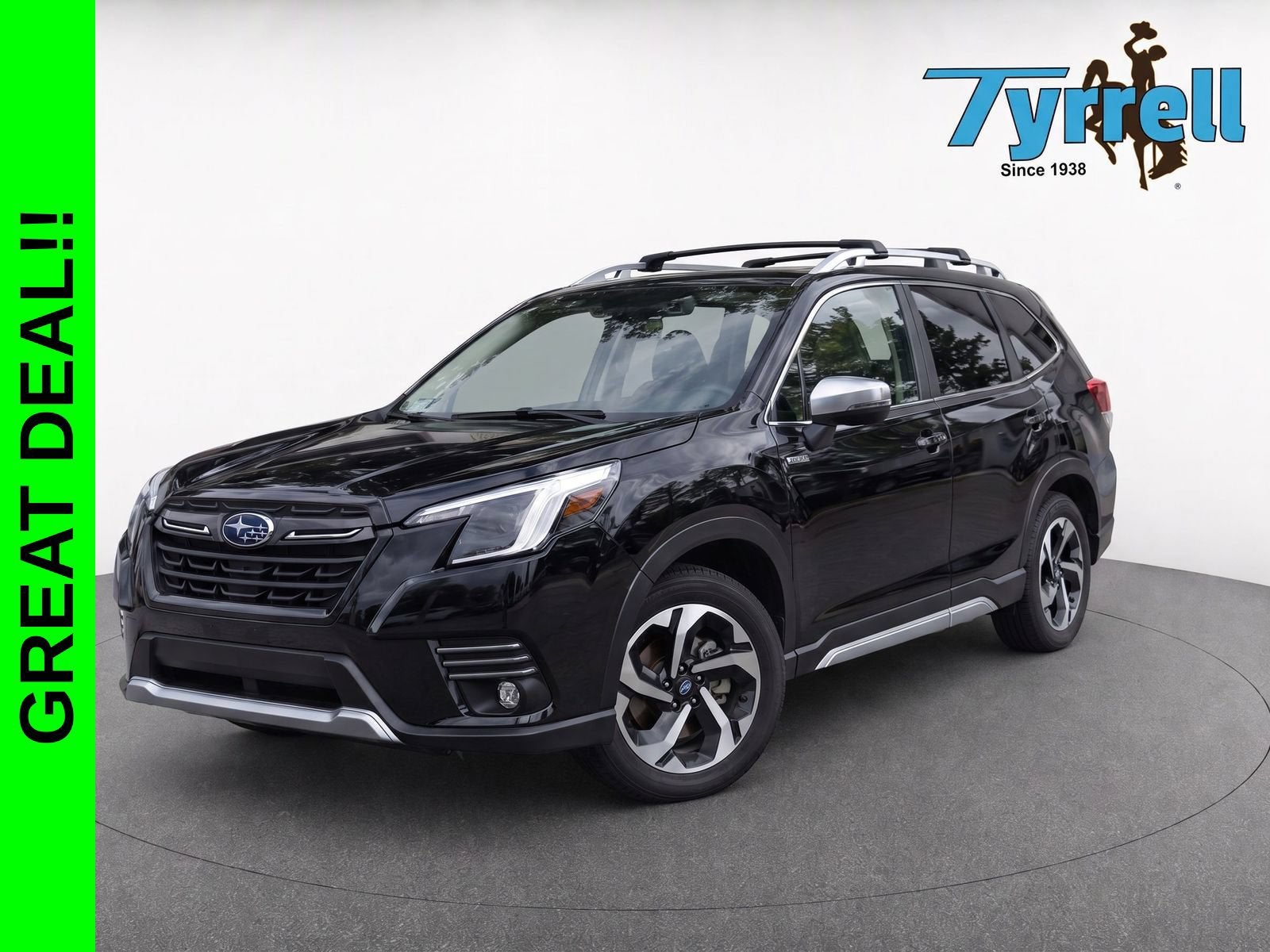 Black 2024 Subaru Forester SUV / Crossover All-Wheel Drive Continuously Variable Transmission