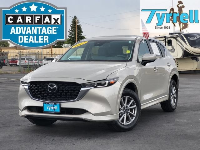Gray (Platinum Quartz Metallic) 2025 Mazda CX-5 SUV / Crossover All-Wheel Drive Automatic