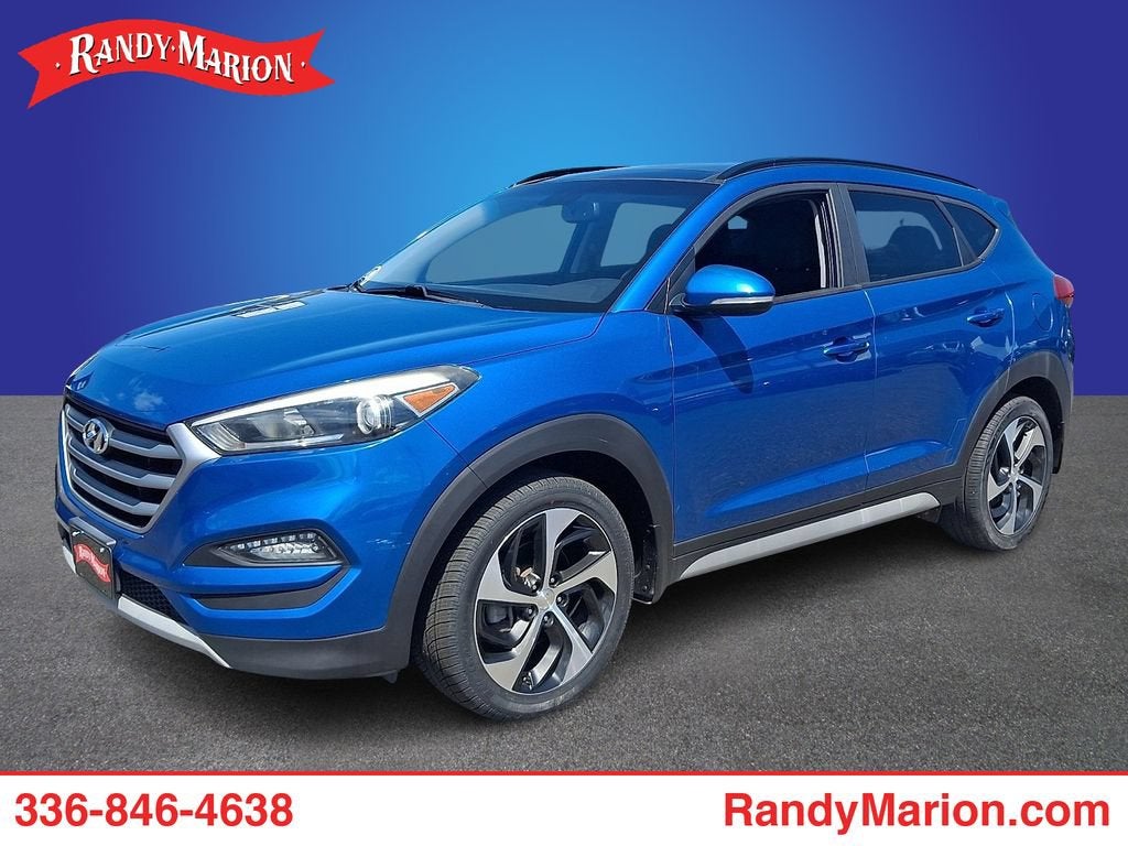 Teal (Aqua Blue) 2018 Hyundai Tucson SUV / Crossover Front-Wheel Drive Automatic