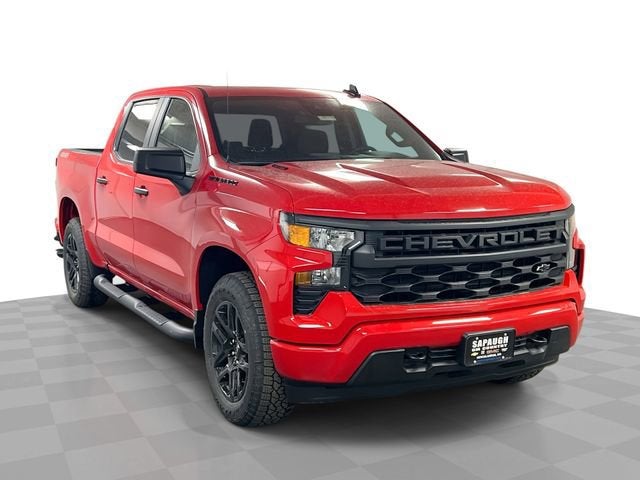 Red Hot 2026 Chevrolet Silverado 1500 Pickup Truck Four-Wheel Drive Automatic