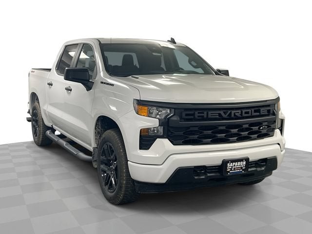 Summit White 2026 Chevrolet Silverado 1500 Pickup Truck Four-Wheel Drive Automatic
