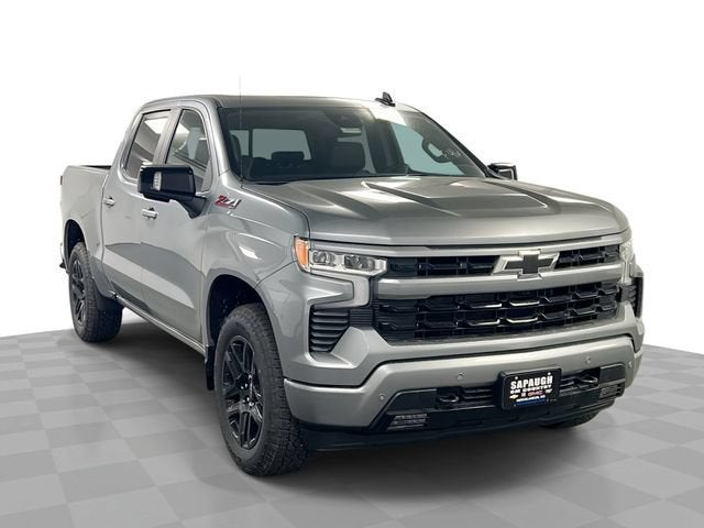 Sterling Gray Metallic 2026 Chevrolet Silverado 1500 Pickup Truck Four-Wheel Drive Automatic