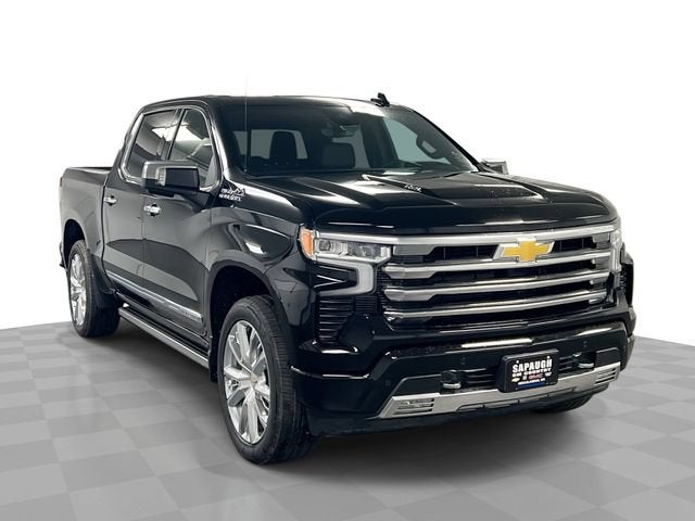 Black 2026 Chevrolet Silverado 1500 Pickup Truck Four-Wheel Drive Automatic