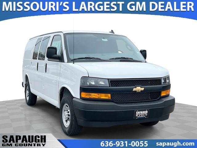 Summit White 2025 Chevrolet Express Cargo Van Rear-Wheel Drive Automatic