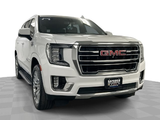 Summit White 2021 GMC Yukon SUV / Crossover Four-Wheel Drive Automatic
