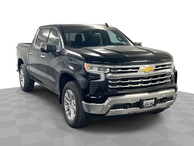 Black 2026 Chevrolet Silverado 1500 Pickup Truck Four-Wheel Drive Automatic