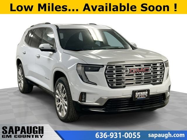 Glacier White Tricoat 2026 GMC Acadia Denali AWD SUV / Crossover Four-Wheel Drive Automatic