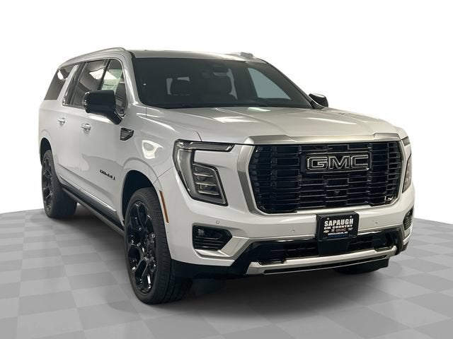 Glacier White Tricoat 2026 GMC Yukon XL SUV / Crossover Four-Wheel Drive Automatic