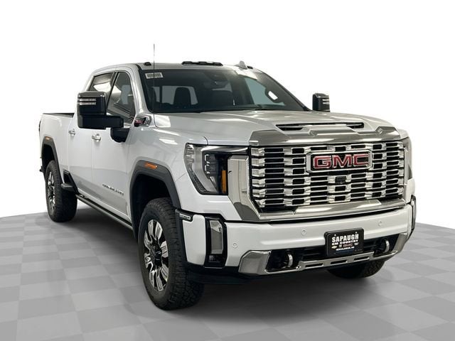 Glacier White Tricoat 2026 GMC Sierra 2500HD Pickup Truck Four-Wheel Drive Automatic