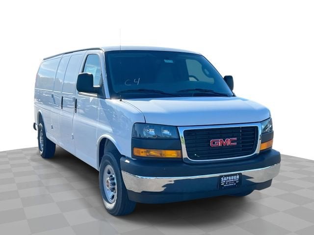 Summit White 2026 GMC Savana Cargo 3500 RWD Van Rear-Wheel Drive Automatic