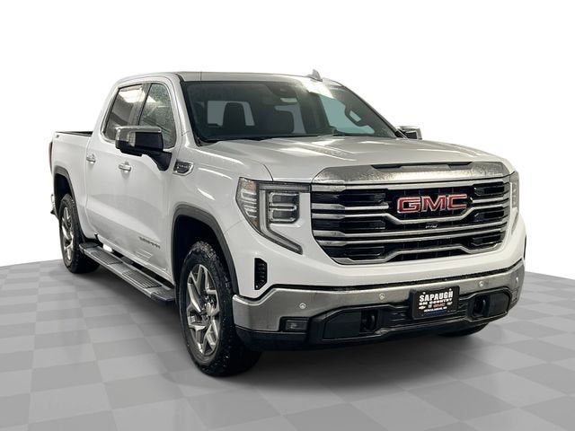Glacier White Tricoat 2026 GMC Sierra 1500 Pickup Truck Four-Wheel Drive Automatic