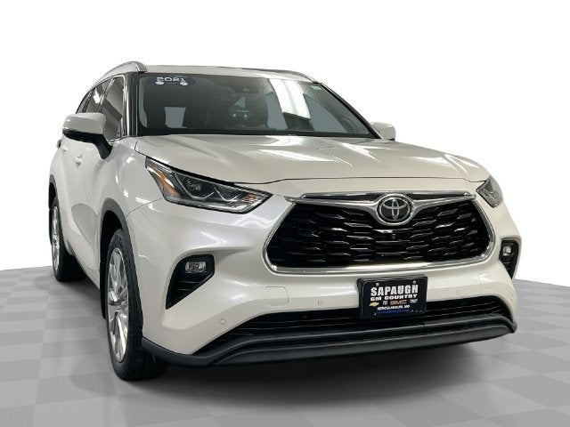 White 2021 Toyota Highlander SUV / Crossover All-Wheel Drive Automatic