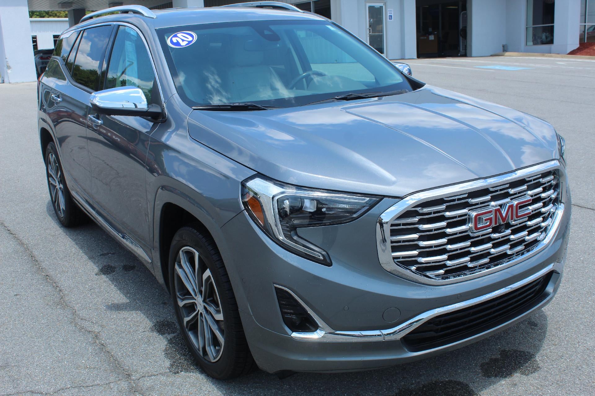 Gray (Satin Steel Metallic) 2020 GMC Terrain SUV / Crossover Four-Wheel Drive Automatic