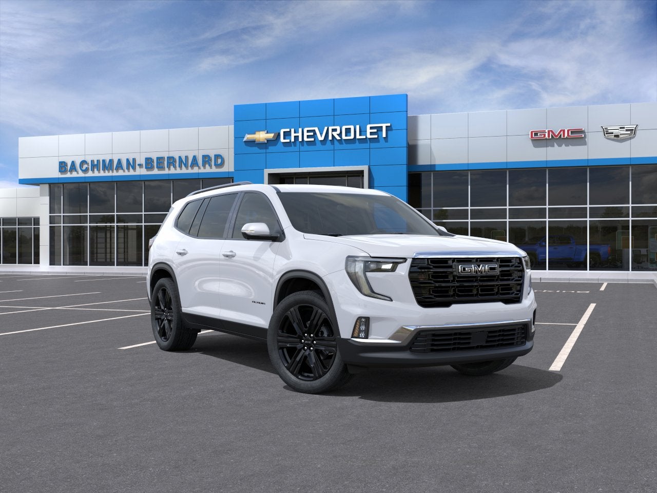 Summit White 2026 GMC Acadia SUV / Crossover Four-Wheel Drive Automatic