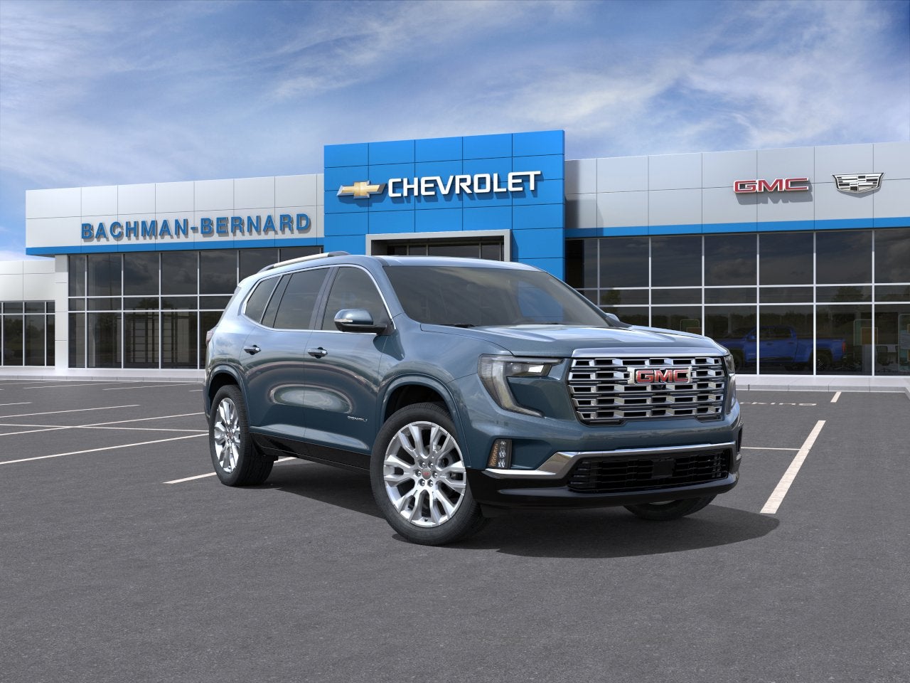 Downpour Metallic 2026 GMC Acadia SUV / Crossover Four-Wheel Drive Automatic