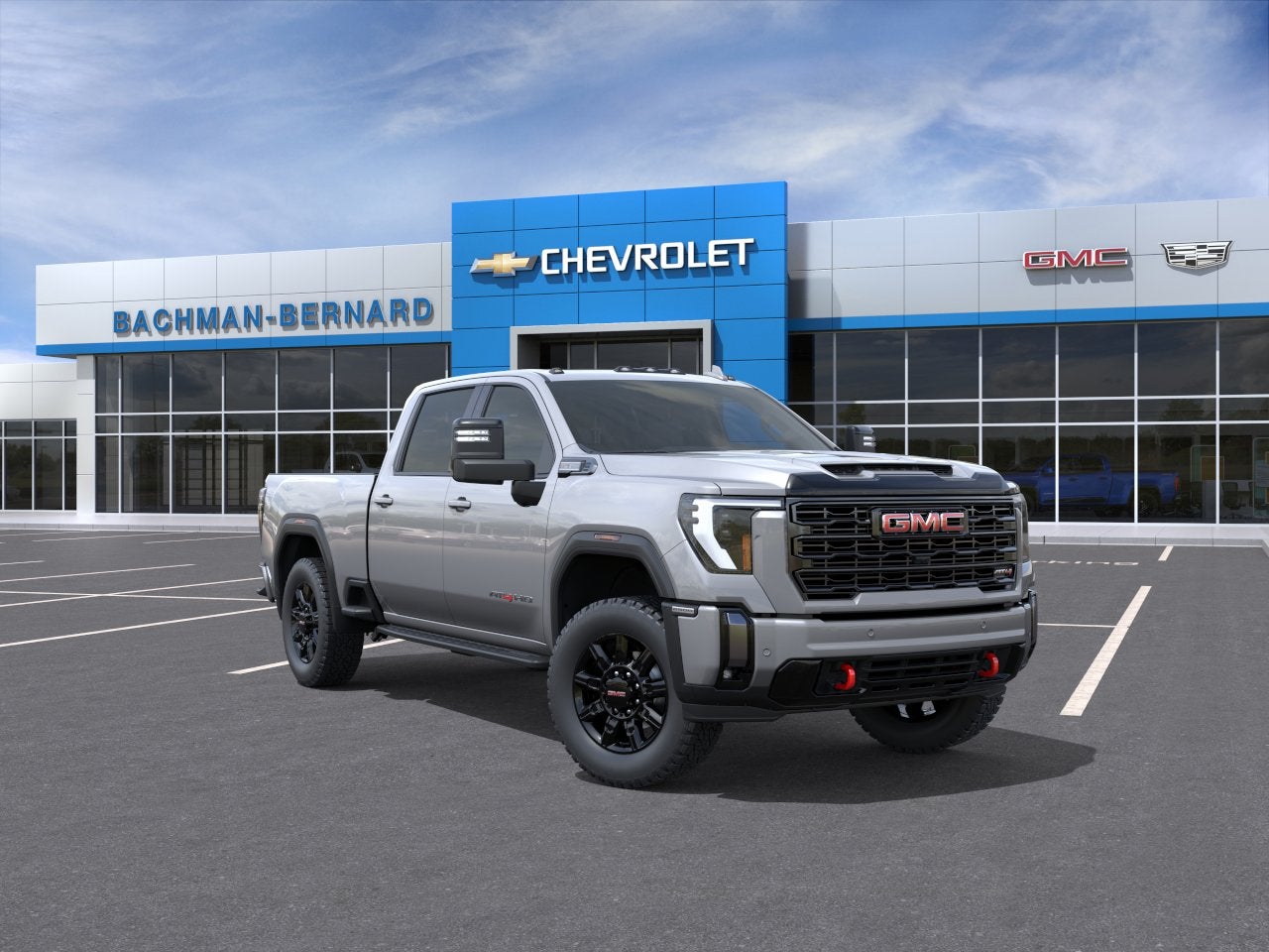 Sterling Metallic 2026 GMC Sierra 2500HD AT4 Crew Cab 4WD Pickup Truck Four-Wheel Drive Automatic