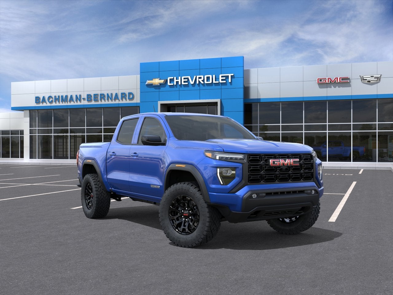 Blue (Rapids Metallic) 2026 GMC Canyon Pickup Truck Four-Wheel Drive Automatic