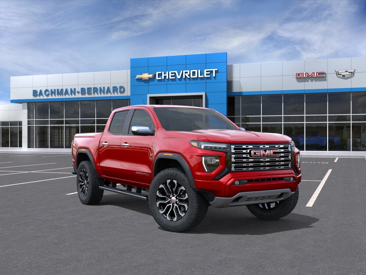 Volcanic Red Tintcoat 2026 GMC Canyon Pickup Truck Four-Wheel Drive Automatic