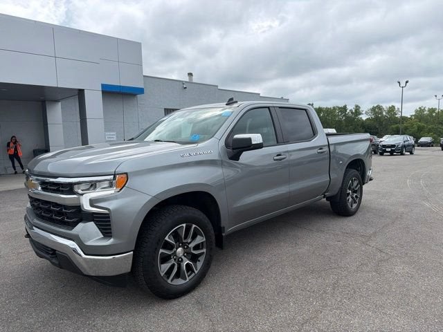 Sterling Gray Metallic 2023 Chevrolet Silverado 1500 Pickup Truck Four-Wheel Drive Automatic