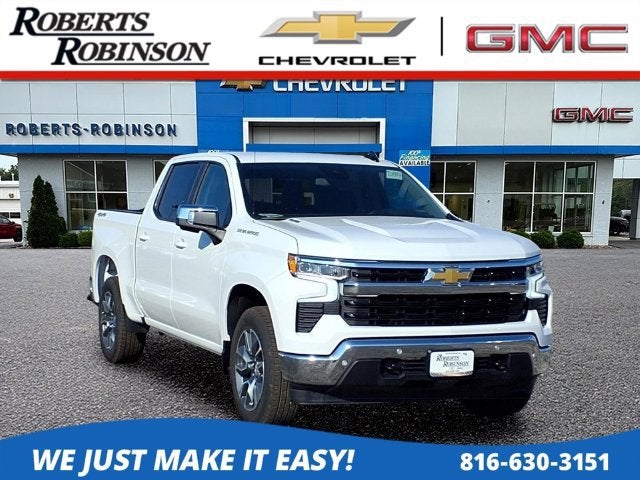 Summit White 2026 Chevrolet Silverado 1500 Pickup Truck Four-Wheel Drive Automatic