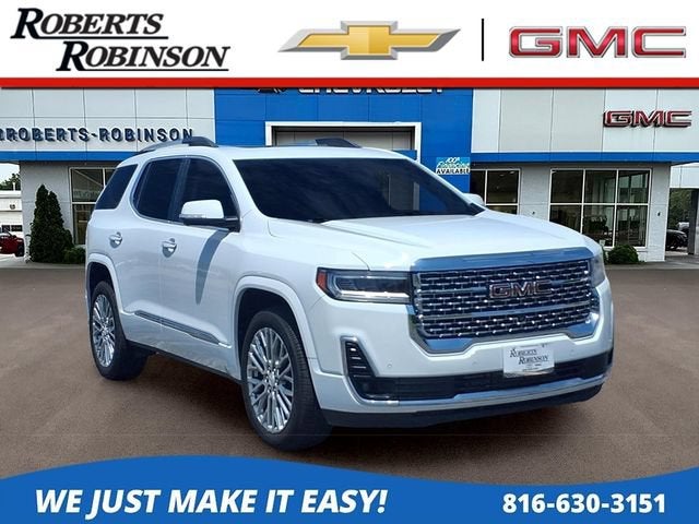 Summit White 2020 GMC Acadia SUV / Crossover Four-Wheel Drive Automatic