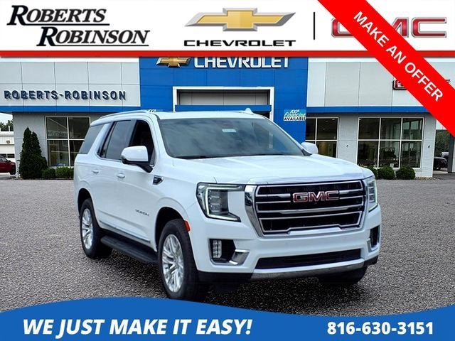 Summit White 2024 GMC Yukon SUV / Crossover Four-Wheel Drive Automatic