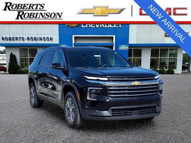Mosaic Black Metallic 2025 Chevrolet Traverse SUV / Crossover Four-Wheel Drive Automatic