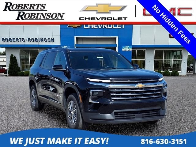Mosaic Black Metallic 2025 Chevrolet Traverse SUV / Crossover Four-Wheel Drive Automatic
