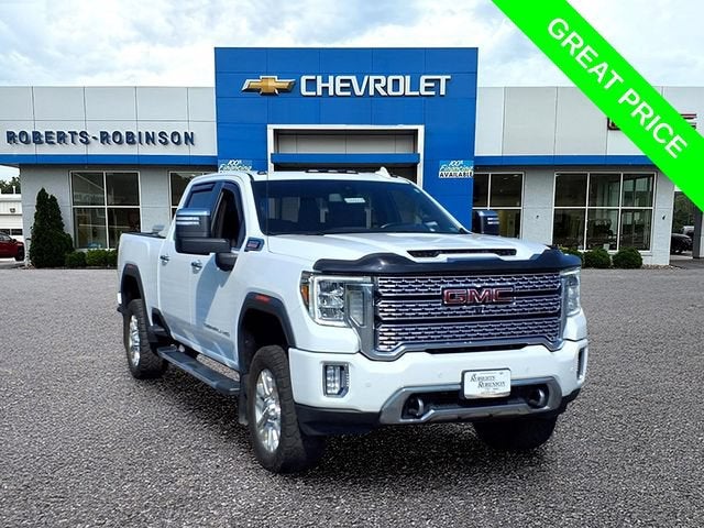 Summit White 2022 GMC Sierra 3500HD Pickup Truck Four-Wheel Drive Automatic