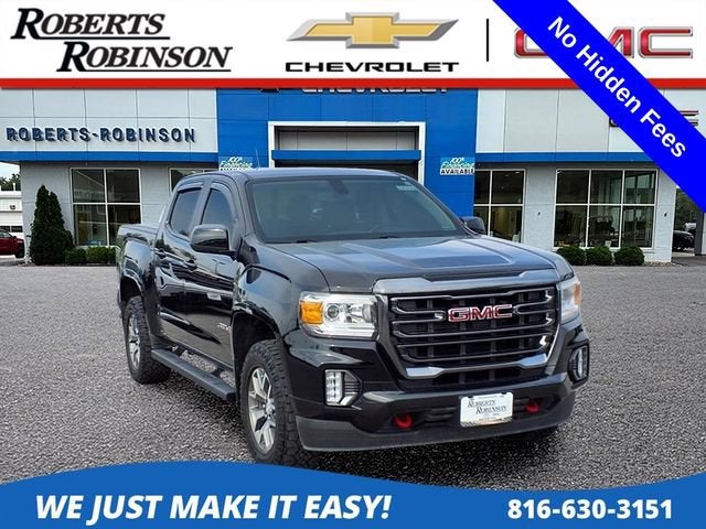  2022 GMC Canyon AT4 Crew Cab 4WD with Leather   