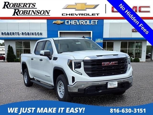 Summit White 2024 GMC Sierra 1500 Pickup Truck Four-Wheel Drive Automatic