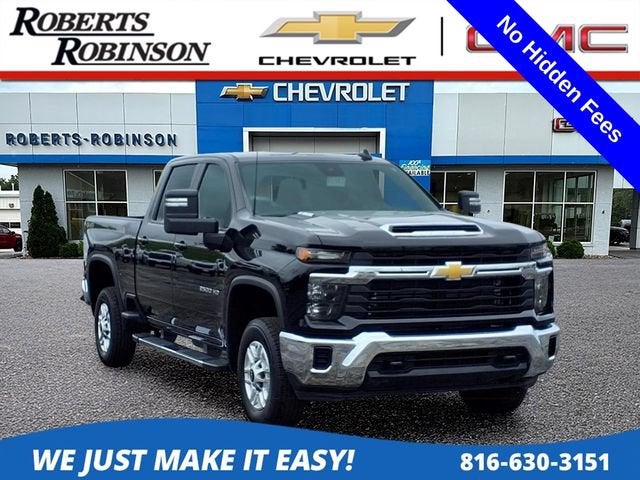 Black 2026 Chevrolet Silverado 2500HD Pickup Truck Four-Wheel Drive Automatic