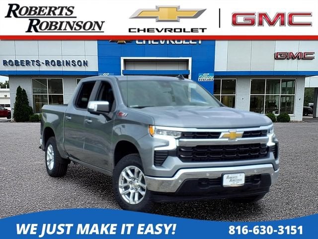 Sterling Gray Metallic 2026 Chevrolet Silverado 1500 Pickup Truck Four-Wheel Drive Automatic