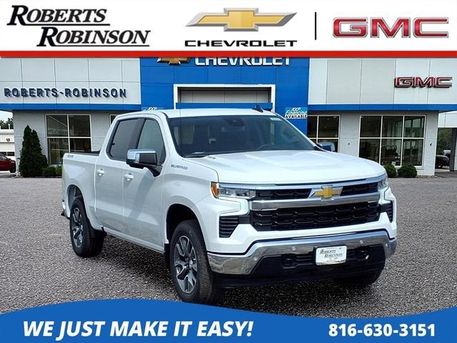 Summit White 2026 Chevrolet Silverado 1500 Pickup Truck Four-Wheel Drive Automatic