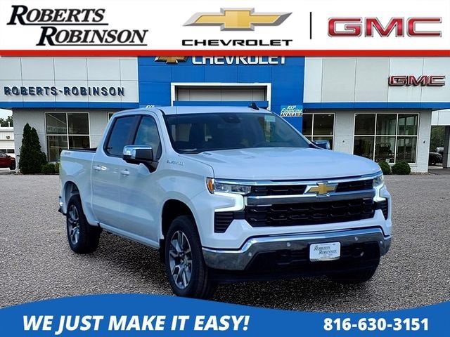 Summit White 2026 Chevrolet Silverado 1500 Pickup Truck Four-Wheel Drive Automatic