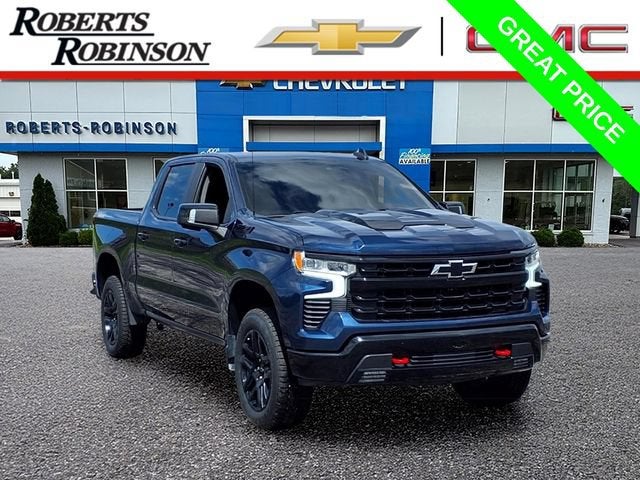 Northsky Blue Metallic 2023 Chevrolet Silverado 1500 Pickup Truck Four-Wheel Drive Automatic
