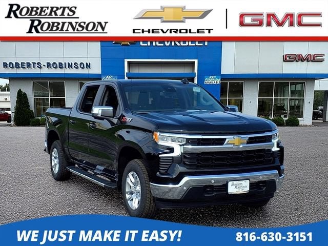 Black 2026 Chevrolet Silverado 1500 Pickup Truck Four-Wheel Drive Automatic
