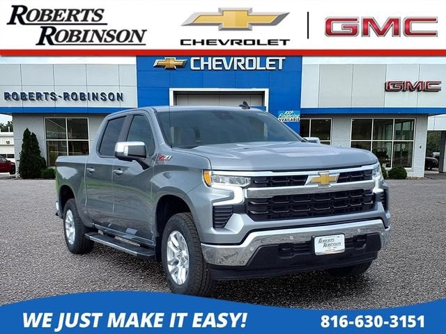 Sterling Gray Metallic 2026 Chevrolet Silverado 1500 Pickup Truck Four-Wheel Drive Automatic