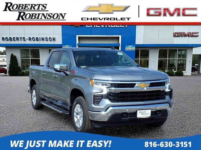 Sterling Gray Metallic 2026 Chevrolet Silverado 1500 Pickup Truck Four-Wheel Drive Automatic