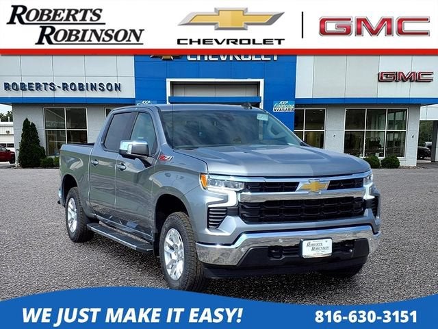 Sterling Gray Metallic 2026 Chevrolet Silverado 1500 Pickup Truck Four-Wheel Drive Automatic