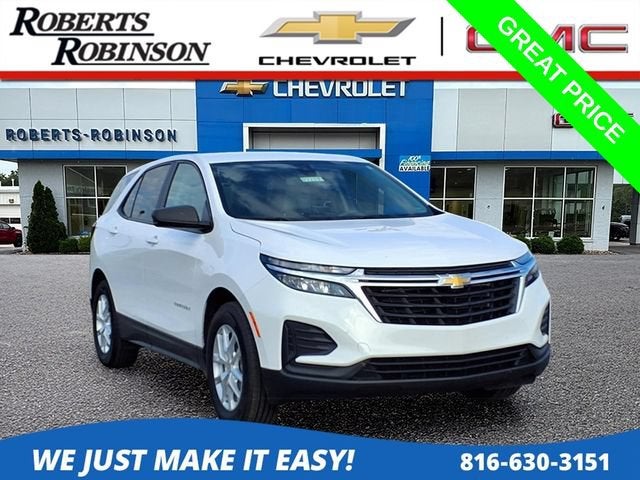 Summit White 2024 Chevrolet Equinox SUV / Crossover Front-Wheel Drive Automatic