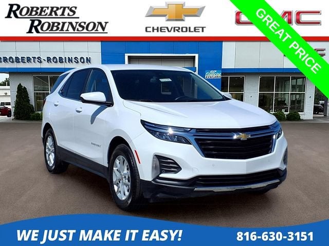 Summit White 2023 Chevrolet Equinox SUV / Crossover Front-Wheel Drive Automatic