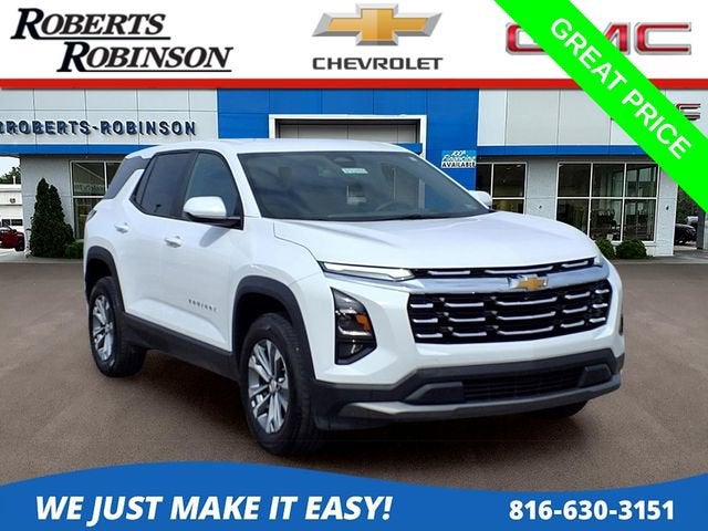 Summit White 2025 Chevrolet Equinox LT AWD SUV / Crossover Four-Wheel Drive Automatic